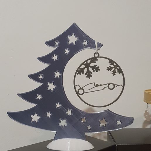 F1 christmas ball - 3D model önizlemesi