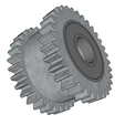 2.png GEAR WASHER DISC NUT SCREW METAL GEAR TOOL GEARS 3D PRINTABLE HINGE 11 Chain