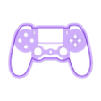 ps4 z dziurami nowy test.stl PlayStation 4 Play Station Controller Inspired Cookie Cutter PS4