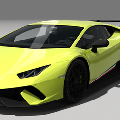 Capture1.png Fichier STL Lamborghini Huracan Performante・Design imprimable en 3D à télécharger