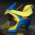default.5428.jpg AJAK Crown - Salma Hayek Helmet - Eternals Marvel Movie 2021 3D print model