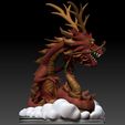 Preview07.jpg Shang Chi and Dragon Diorama - Marvel 3D print model