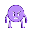 angry.stl 3D Emoji's