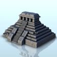 01-26.jpg Mesoamerican pyramid with sanctuary 32 - Maya Aztec Cuetzpal Seraphon Lizardmen Medieval Age of Sigmar Warhammer