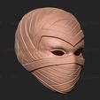 19.jpg Moon Knight Mask - Marvel Comic helmet - 3D print model