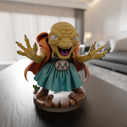 🐉 Babidi Dragon Ball・ 3D File for 3D printing・Cults