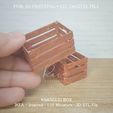 KNAGGLIG-Box-Miniature.jpg MINIATURE CRATE BOX | Witch's Room Miniature Furniture Collection