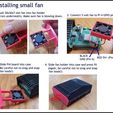 SmallFanInstructions.jpg Raspberry Pi 4 Case - Overclocked