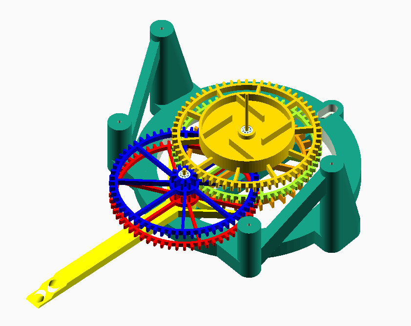 Bild_13.png Archivo STL Reloj de péndulo de 7/14 días con disco indicador・Plan imprimible en 3D para descargar, dflemmig