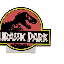 JurassicPark-v3.png STL-Datei Jurassic Park Led Lampe・3D-druckbare Vorlage zum herunterladen
