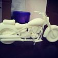 Capture.JPG STL file Model Harley Davidson Bike・3D printing idea to download