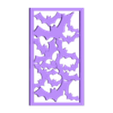 Stacked_Bat_Lantern_1_Panel.stl Gestapelte Fledermaus-Laterne