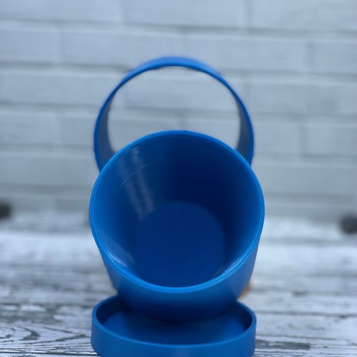 Terra Cotta Flower Pot Bath Bomb Mold-Commercial License 3D model