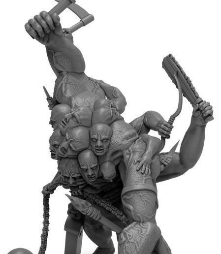 1-54 - Demi Hecatoncheires - 3D model önizlemesi