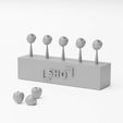 apples.jpg 3D file Farm produce pack - 1/35 scale fruits, vegetables, crates and baskets・3D printing idea to download