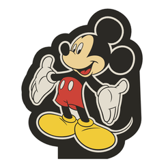 Foto-1.png STL-Datei Micky-Lampe・3D-Druck-Idee zum Herunterladen