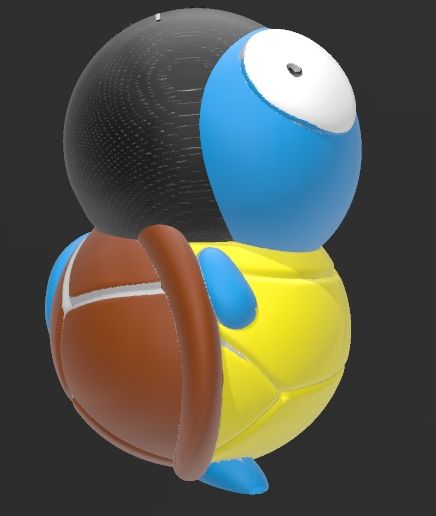 ALEXA_ECHO_DOT_5_DERPY_SQUIRTLE.jpg Suporte Alexa Echo Dot 4a e 5a Geração Silly Squirtle