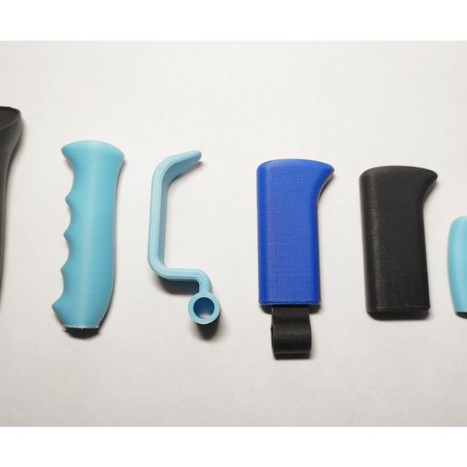 gliderStickSet_2.jpg Glider Cockpit Scale Sticks - Steuerknüppel Segler