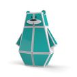 Ozo_Stickered.jpeg Free STL file Ozo 1x2x3 Puzzle Ours・3D printing model to download