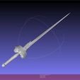 meshlab-2021-08-24-10-32-35-14.jpg Sword Art Online Asuna Lambent Light Rapier Model