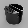 GMC.png Car cup phone  holders with Car logos and small storage  for car cup holders or desk use