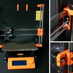 810ff8cf-ccf2-4ec2-8a3f-5a6c317e1cd2.jpg Archivo 3D gratis Actualización del eje X con carril lineal, tensor de correa y sujeción de rodamientos - Prusa MK3 / MK3s / MK3s+・Diseño por impresión en 3D para descargar