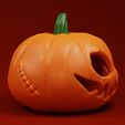 Pumpkin1-0006.jpg Halloween Pumpkin 3D Print Model