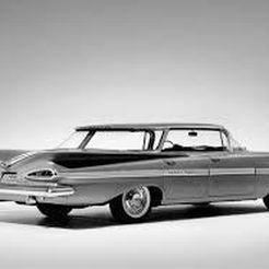 images_2.jpg Бесплатный STL файл Chevrolet Impala Sports Sedan 1959・Шаблон для 3D-печати для загрузки