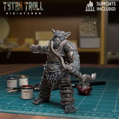 Bow.jpg Download STL file Bugbear Bow - [Pre-Supported] • 3D printer template, TytanTroll_Miniatures