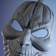 09.png Unique 3D Model of a Spooky Pumpkin Mask for Halloween