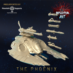 1.png Fichier 3D Le Phoenix・Modèle pour impression 3D à télécharger