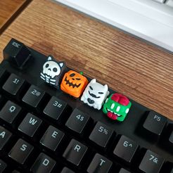 STL file Jujutsu Kaisen Keycaps Vol I - Mechanical Keyboard ⌨️・Template to  download and 3D print・Cults