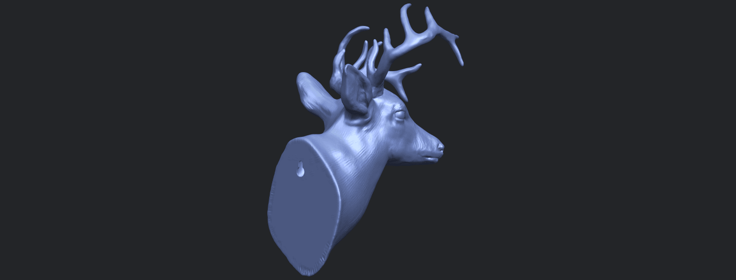 11_TDA0615_Deer_HeadB05.png Free 3D file Deer Head・Template to download and 3D print, GeorgesNikkei