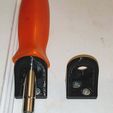 IMG_20210211_214035.jpg Screwdriver Wall Mount / Holder - No Supports