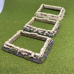 IMG_3619.jpeg Fichier STL Mega Pack Medium Sandbag Bunkers - Echelle 15mm pour Flames of War・Modèle pour impression 3D à télécharger