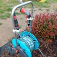 water-spray-holder-2.jpg Gardena Supporto per irrigatori per carrello portagomma CleverRoll M