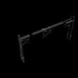 catenaire Portique 3v_eclate 3D.jpg STL file Catenary 25kv pole and Ho lines・Model to download and 3D print