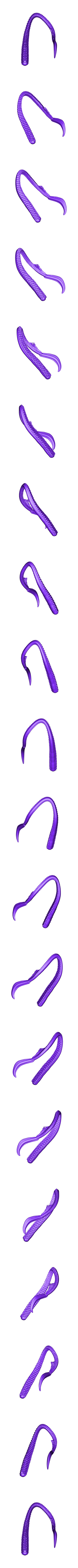 Skin_Tail.OBJ エイリアン・ポーズ