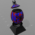 1.png Free STL file "Spiderman egg" piggy bank・3D printing design to download