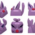 espeon01.jpg Eeveelutions Vol 2 Keycaps collection - Mechanical Keyboard