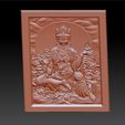 guanyinBasrelief4.jpg guanyin kuan-yin buddha 3d model of bas-relief