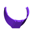 cup_holder_d73_magnet.stl Free STL file Bracket for Recycled Yogurt Cup to build a Screw Storage・3D printable model to download