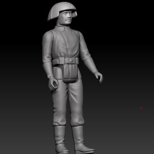 ScreenShot527.jpg STAR WARS .STL DEATH SQUAD COMMANDER .3D ACTION FIGURE .OBJ KENNER STYLE.