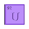 92u.stl All 118 elements (The Periodic Table of Elements)