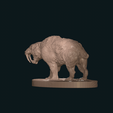 IMG_0110.png Sabre tooth tiger smilodon standing stl