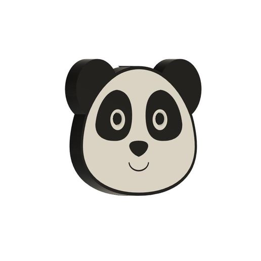 PANDA NAMELED 3D model