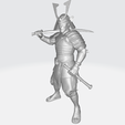 033.png Samurai-Krieger 3D