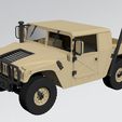 Short_HMMWV_5.jpg Hummer / Humvee Short body conversion kit by [AN3DRC]