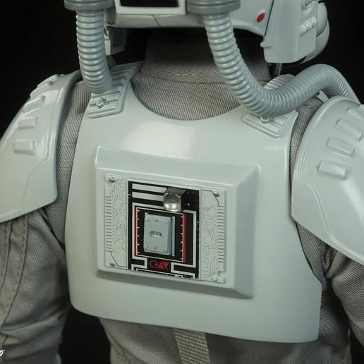 Imperial AT-AT Driver・ OBJ File for 3D printing・Cults