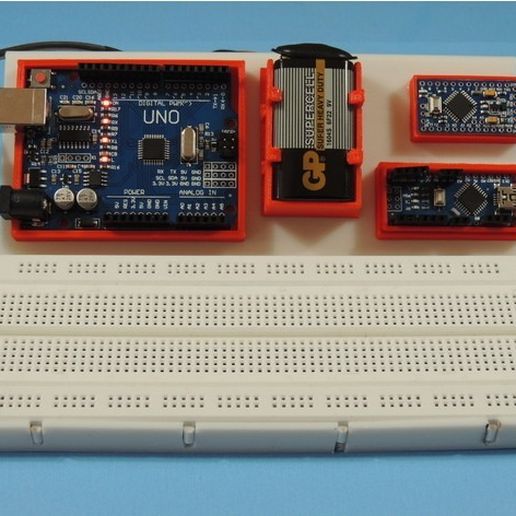 d5a0625968ffb79877dc44b4145258e5_preview_featured.jpg Download free STL file BOARDUINO – ARDUINO ALL IN ONE BREADBOARD STAND • Object to 3D print, TheTNR